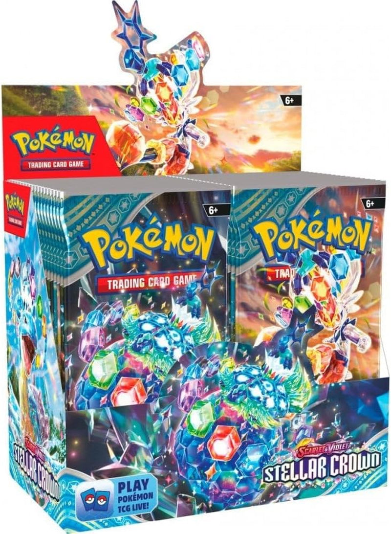 Pokemon TCG: Scarlet & Violet - Stellar Crown - Booster Box (36 Packs)