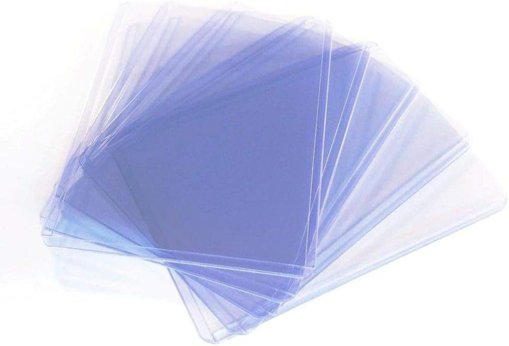 3X4 Clear Regular, Pack of 100 Toploader Thick Card Sleeves for Trading Cards Such as Pokemon Magic Standard Size Transparent