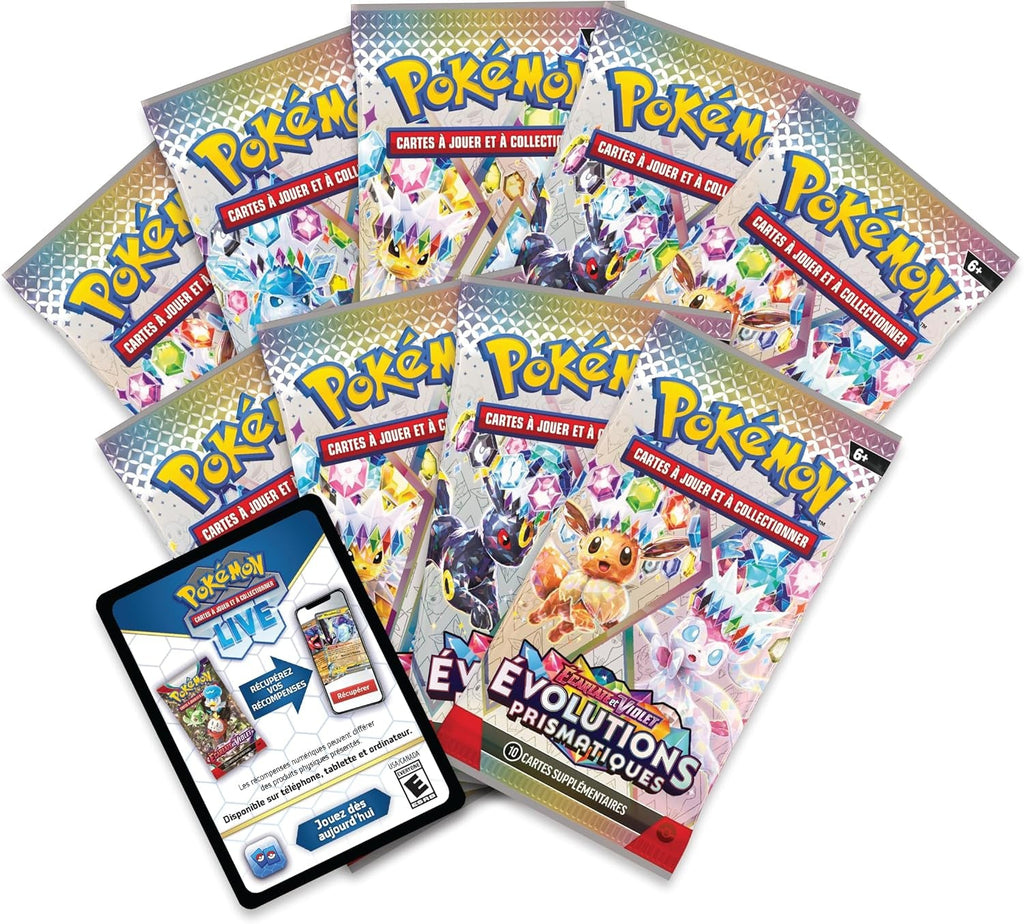 - Elite Trainer Box, Prismatic Evolutions, Multicolour