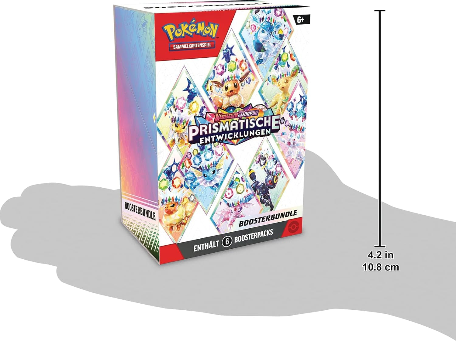 - Trading Card Game: Crimson & Purple Booster Bundle - Prismatic Developments (6 Booster Packs)
