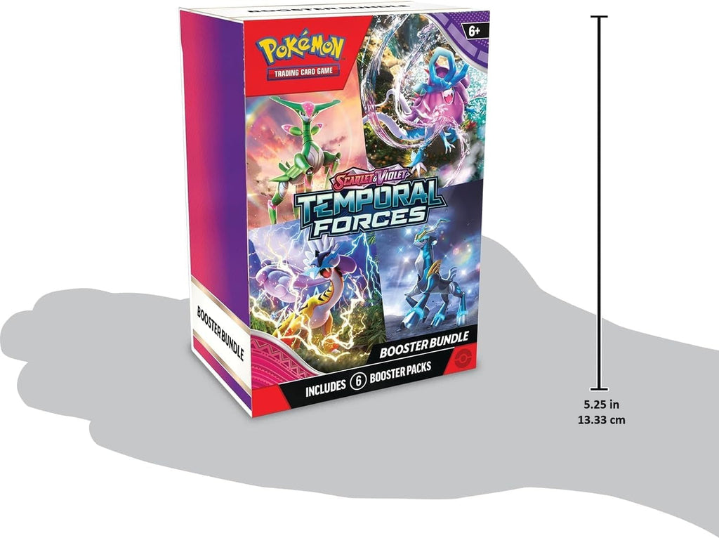 POKEMON TCG: SCARLET and VIOLET: TEMPORAL FORCES: BOOSTER BUNDLE