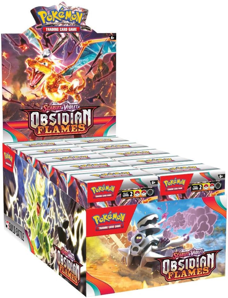 Pokemon Scarlet & Violet 3 Obsidian Flames Build & Battle Box