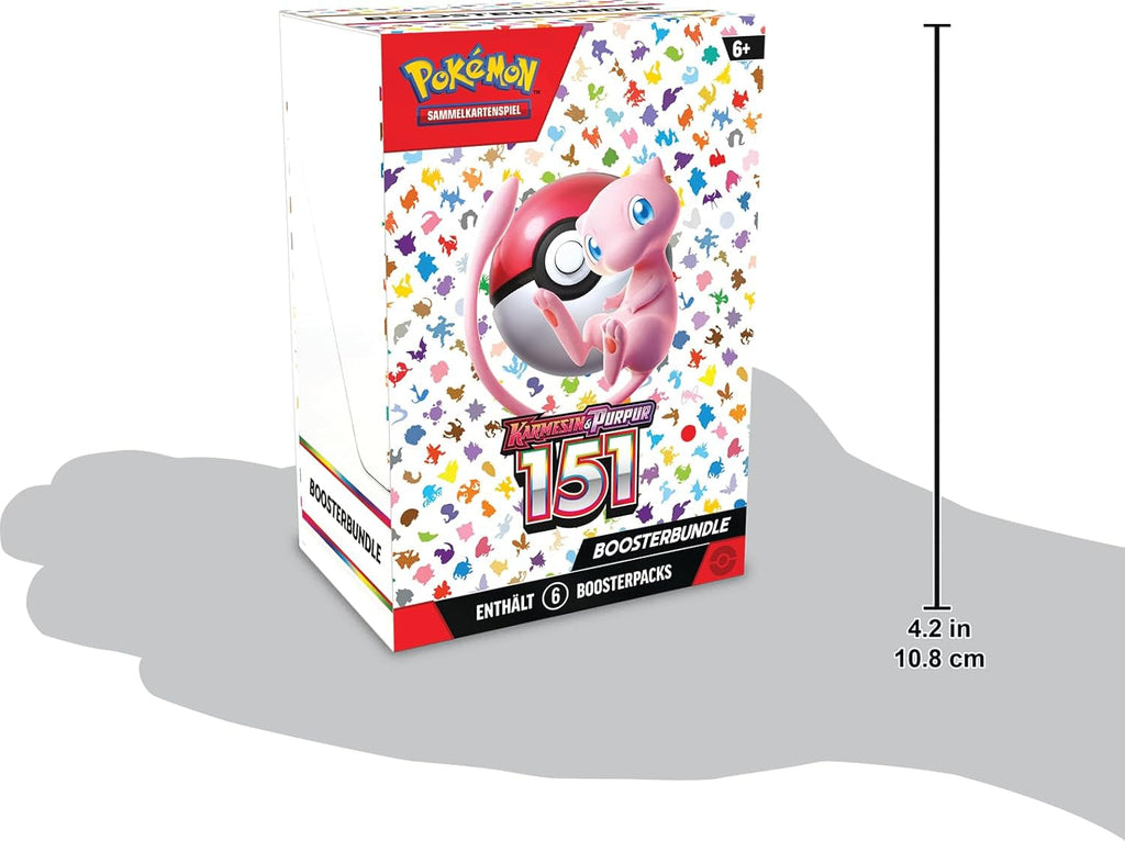 - Trading Card Game: Crimson & Purple Booster Bundle - 151 (6 Booster Packs)