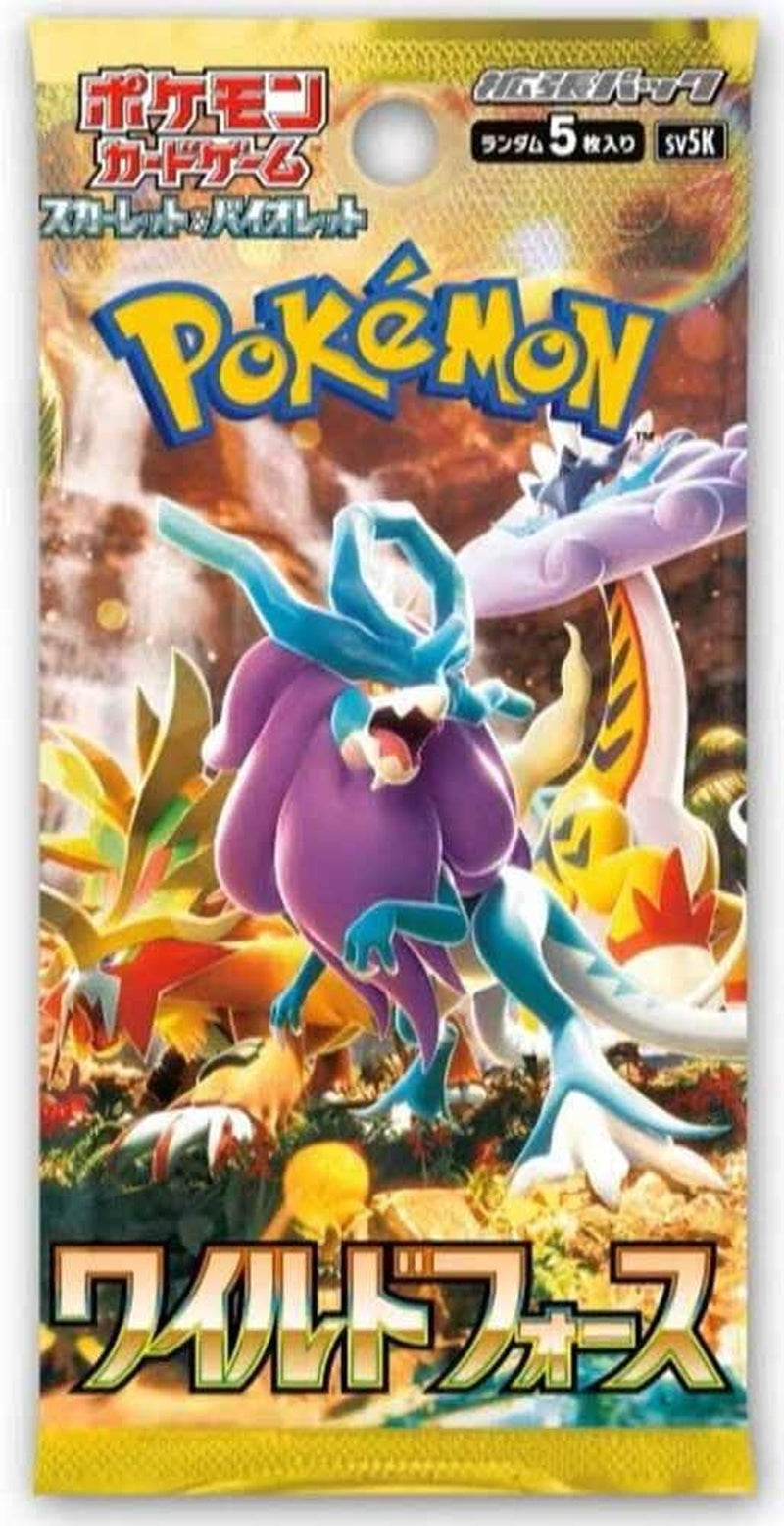 Card Game Scarlet & Violet Expansion Pack Wild Force Box (Japanese Ver)