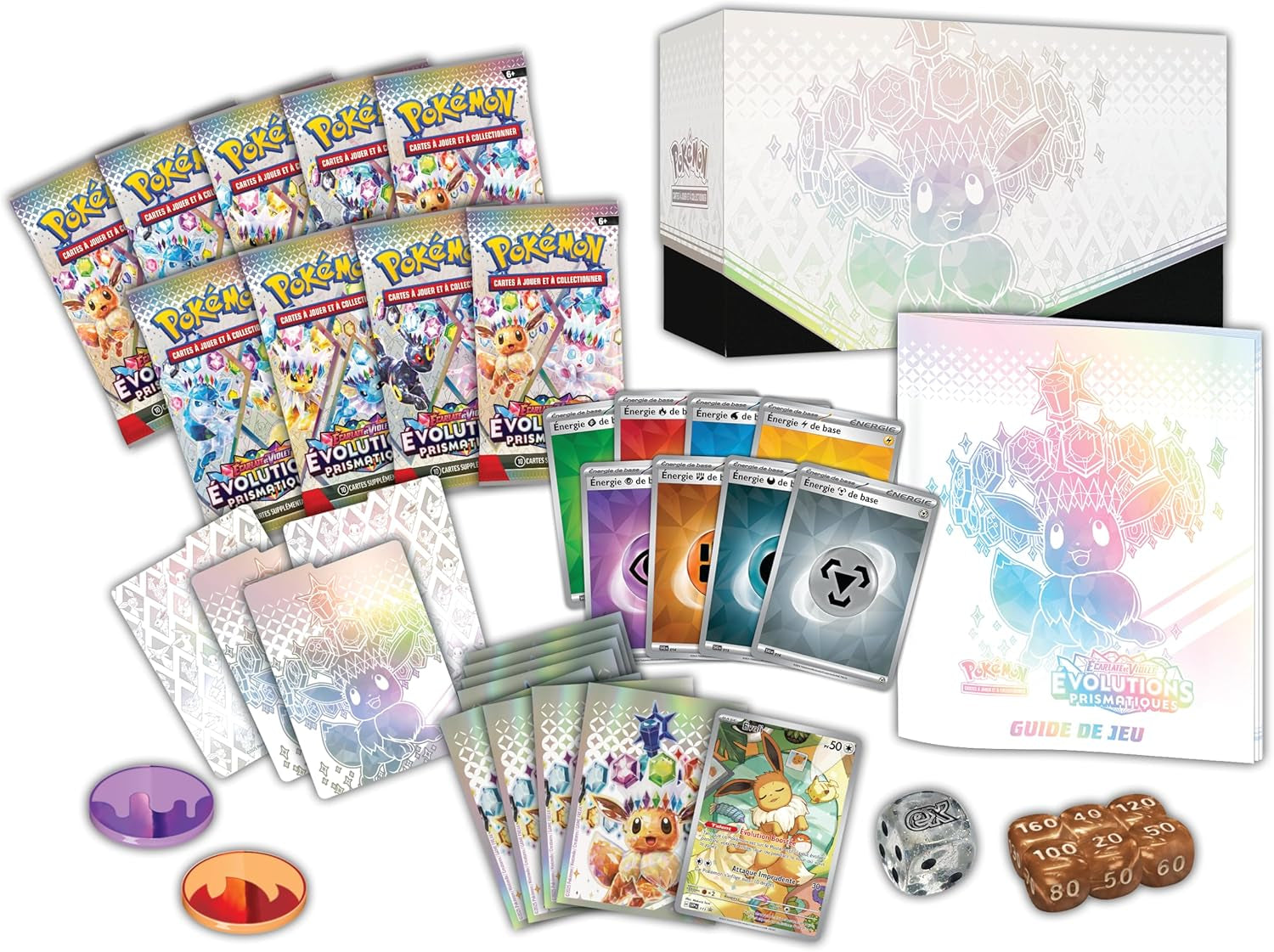 - Elite Trainer Box, Prismatic Evolutions, Multicolour
