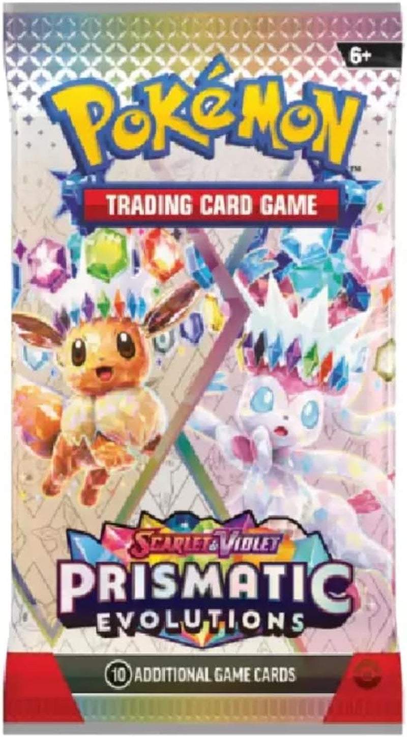 POKEMON TCG: SCARLET & VIOLET: PRISMATIC EVOLUTIONS MINI TIN DISPLAY (8CT DISPLAY)