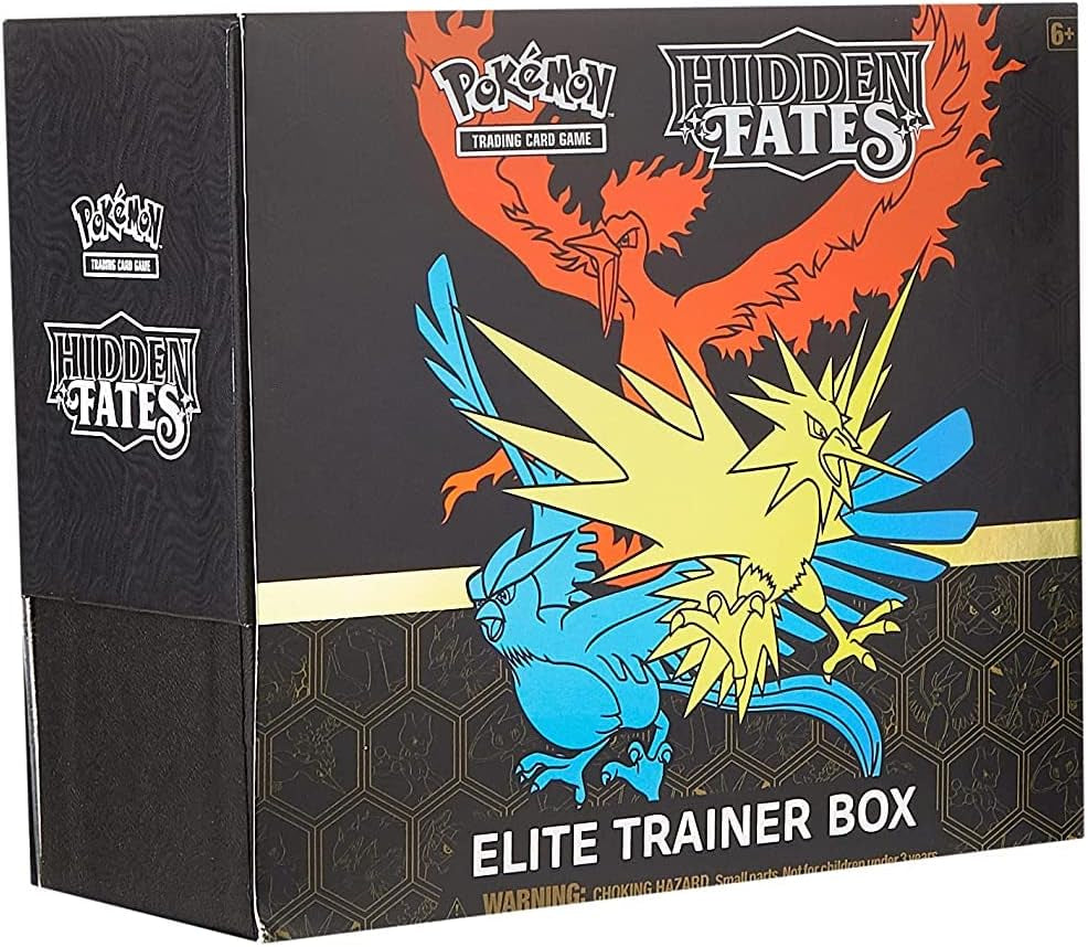 POK80473 TCG: Hidden Fates Elite Trainer Box, Mixed Colours