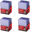 3X4 Clear Regular, Pack of 100 Toploader Thick Card Sleeves for Trading Cards Such as Pokemon Magic Standard Size Transparent