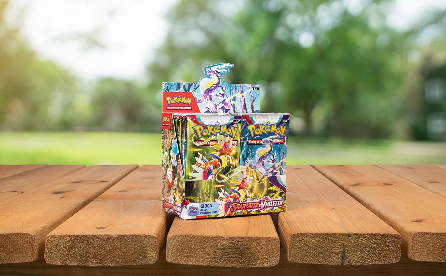 GCC  Scarlet & Violet Expansion Card Display (36 Expansion Bags) - Italian Edition