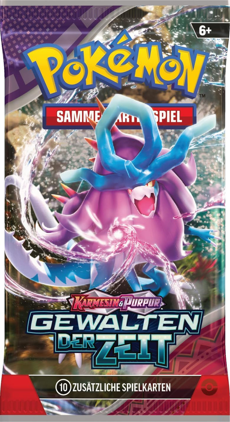 - Trading Card Game: Booster Pack Display Box Crimson & Purple - Forces of Time (36 Booster Packs)