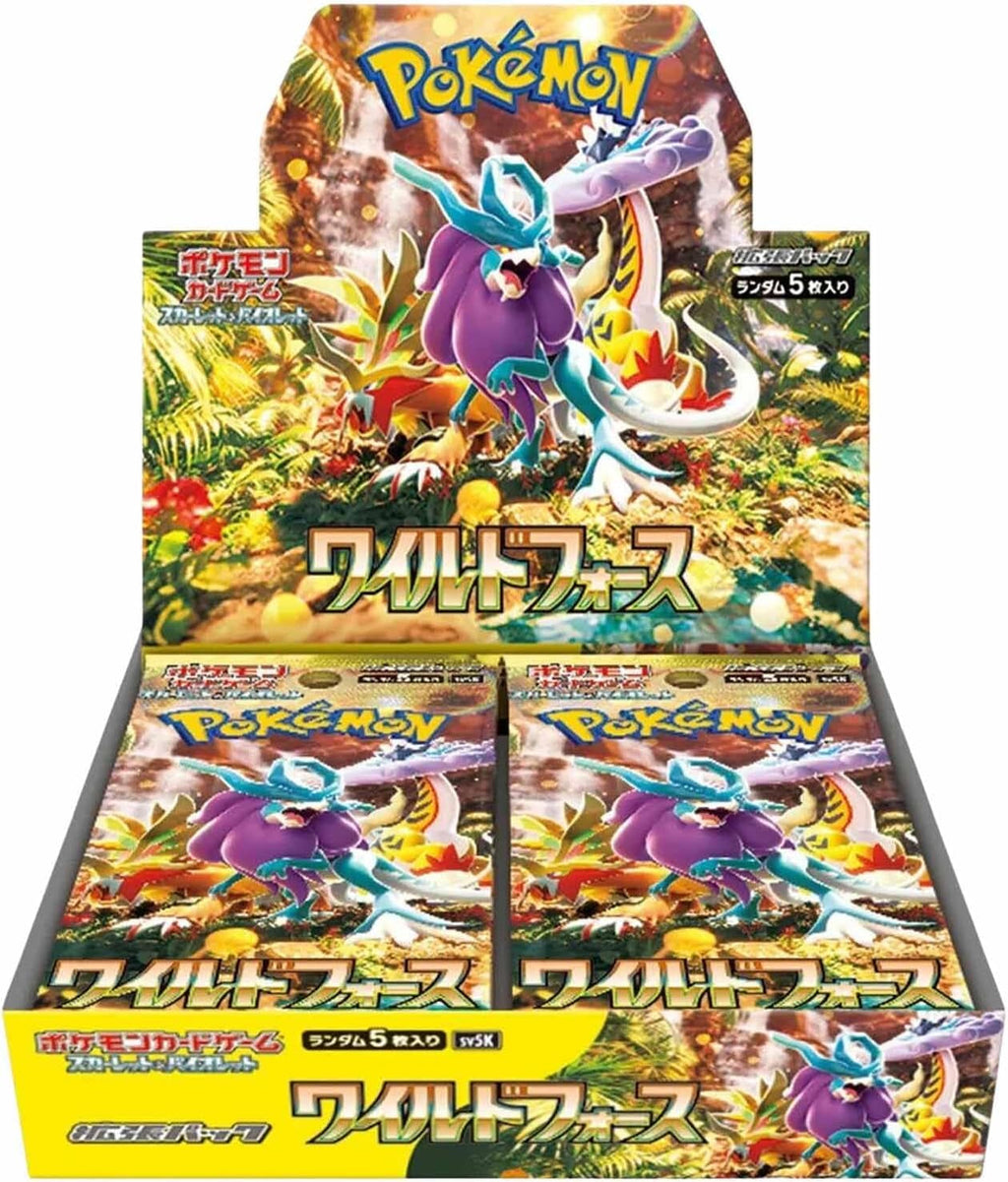 Card Game Scarlet & Violet Expansion Pack Wild Force Box (Japanese Ver)
