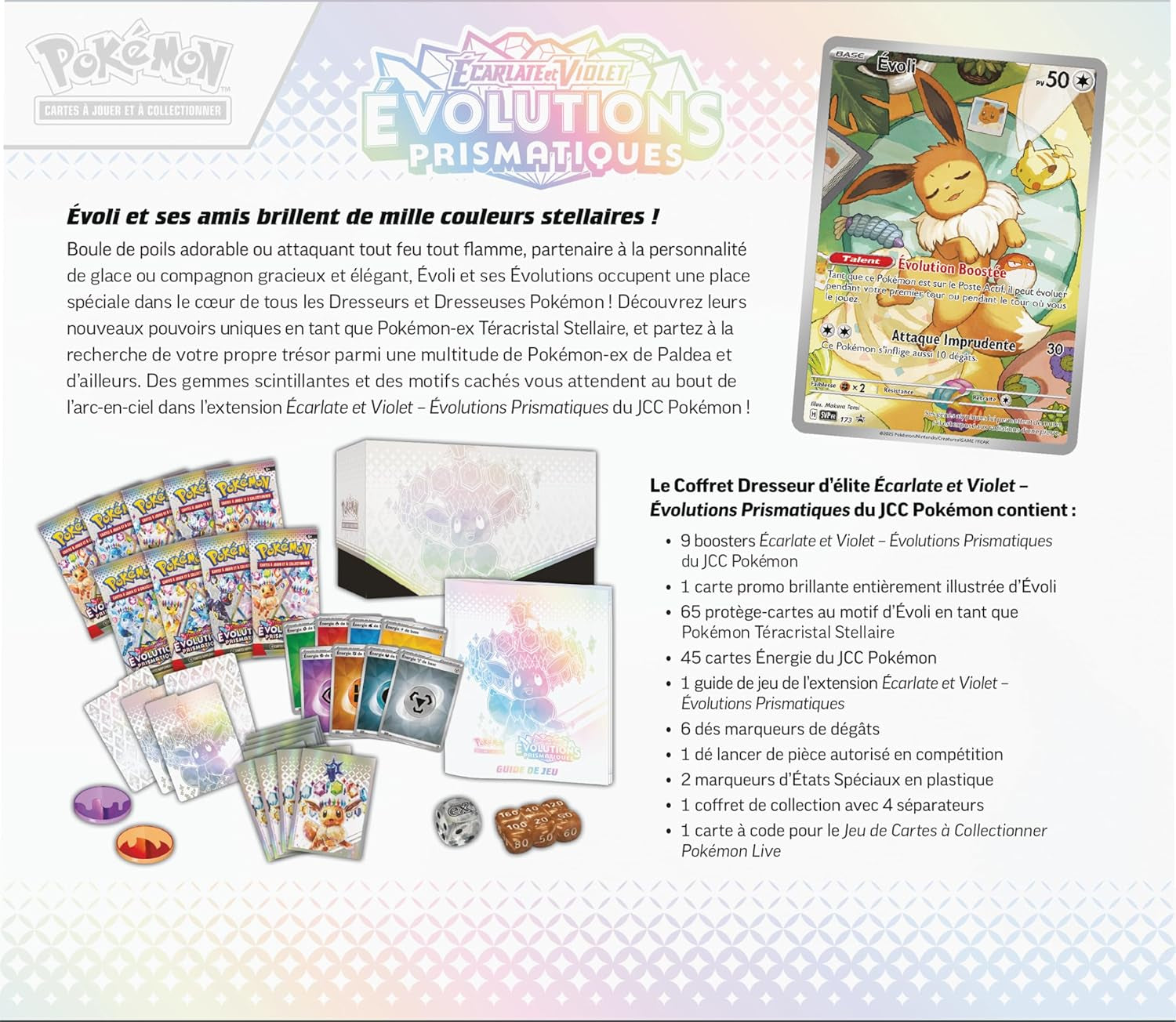 - Elite Trainer Box, Prismatic Evolutions, Multicolour