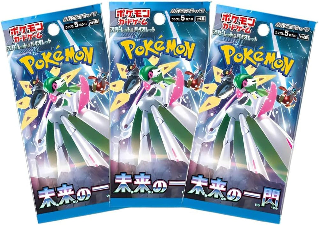 Future Flash Japanese Pokemon Booster Box (30 Packs) | Scarlet & Violet Set | Pokémon Trading Cards | 30 Booster Packs | TCYM Authenticated | Pokemon TCG Pack | Japanese Paradox Rift |