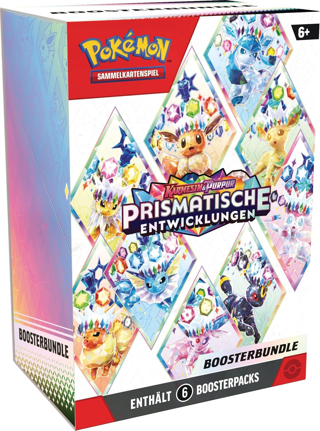 - Trading Card Game: Crimson & Purple Booster Bundle - Prismatic Developments (6 Booster Packs)