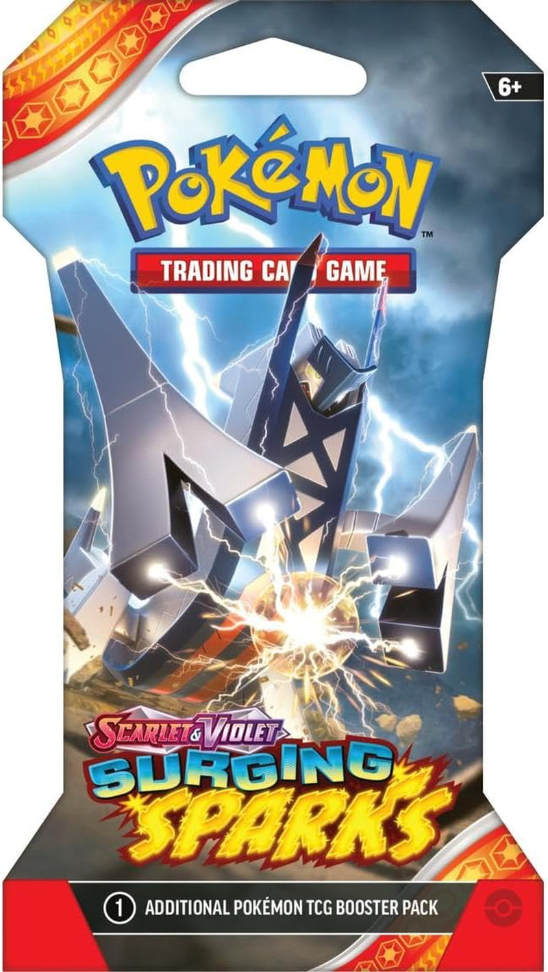 Pokémon Surging Sparks Sleeved Eight (8) Booster Packs