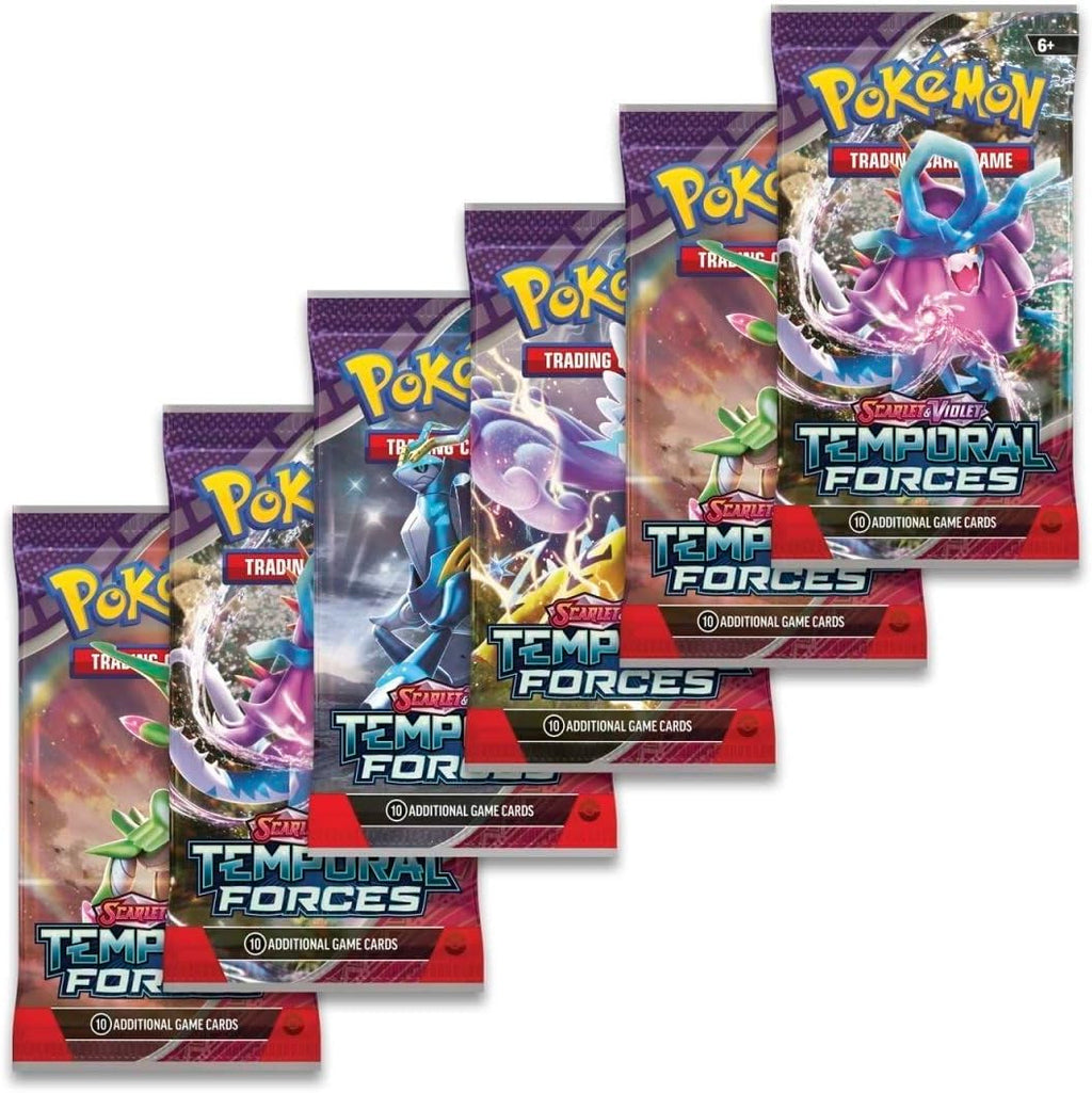POKEMON TCG: SCARLET and VIOLET: TEMPORAL FORCES: BOOSTER BUNDLE