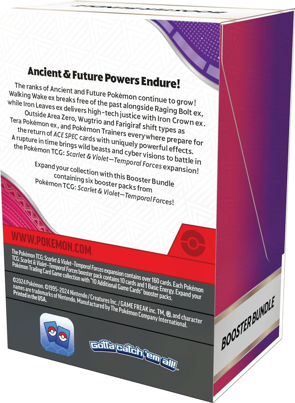 POKEMON TCG: SCARLET and VIOLET: TEMPORAL FORCES: BOOSTER BUNDLE