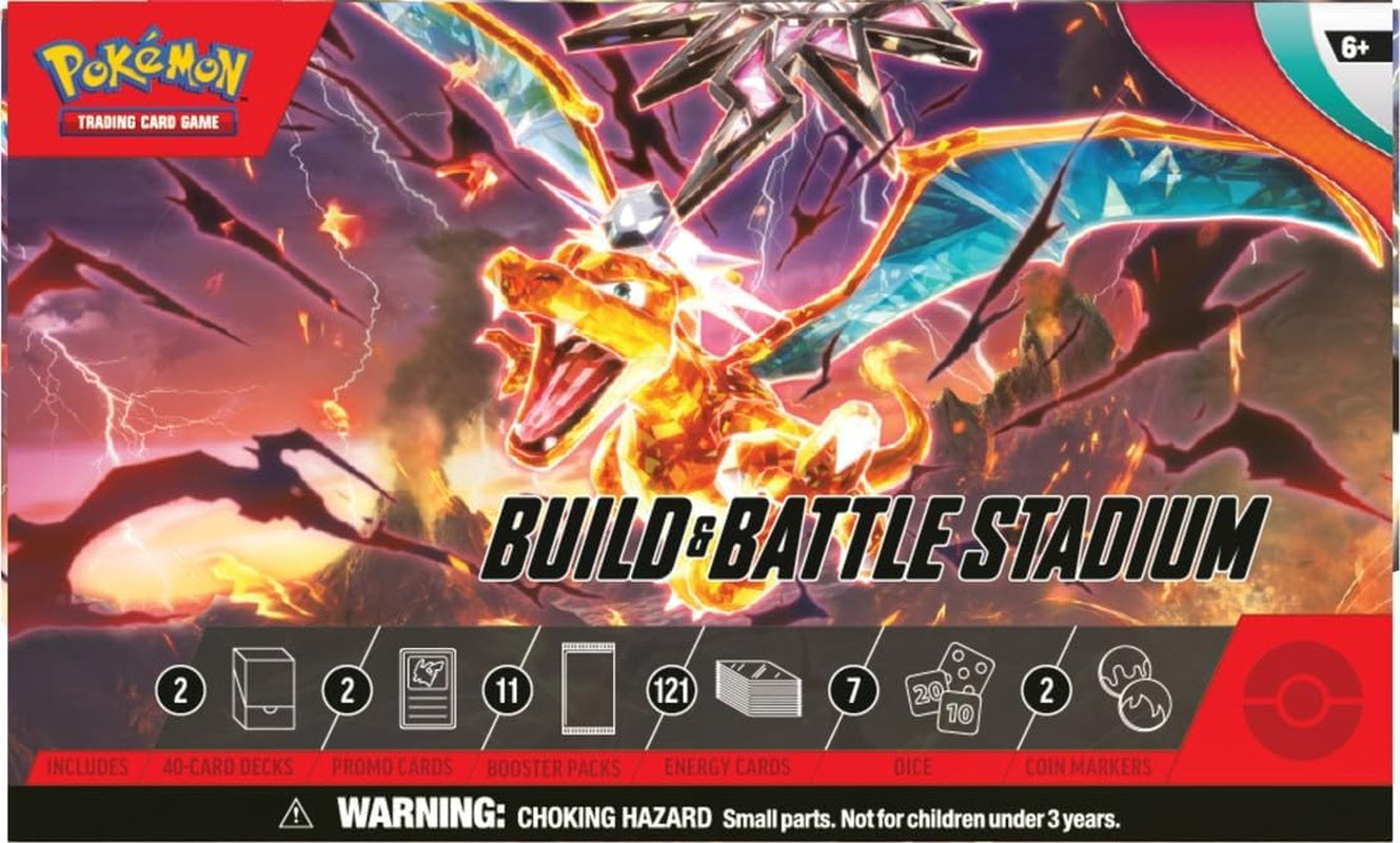 Scarlet & Violet 3 Obsidian Flames Build & Battle Stadium